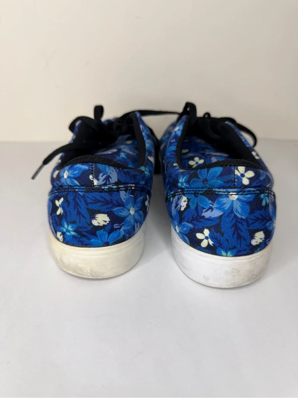 Nike SB Satire Canvas Premium Floral Deep Royal Blue 705193-412 Men’s Size 13
